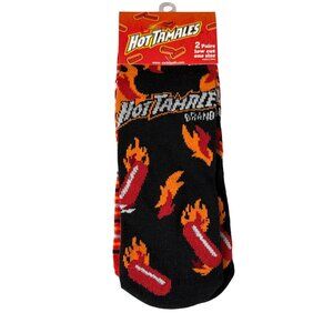 Hot Tamales 2 Pair Low Cut Socks Men’s 6-12 Candy Novelty Gift Pack